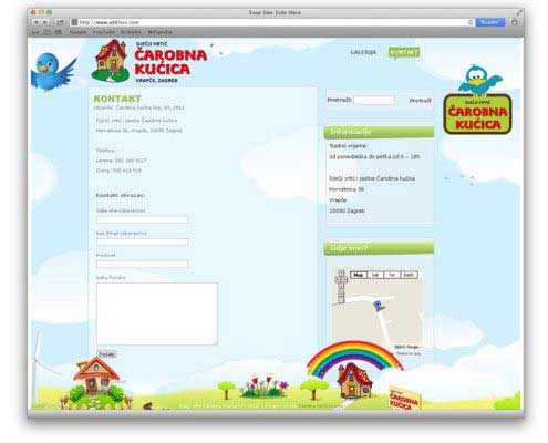 Izrada internet stranica za dječji vrtić 2 Izrada internet stranica za dječji vrtić