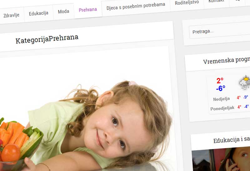 Dječja posla web portal