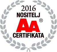 Certifikati bonitetne izvrsnosti 2 Certifikat izvrsnosti