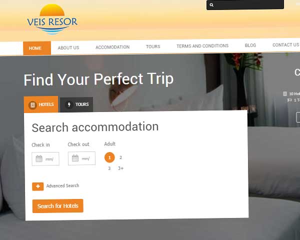 site za stranu turističku agenciju