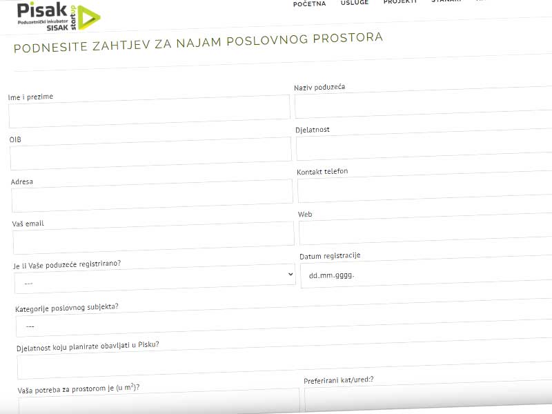 Web aplikacija Internetska aplikacija