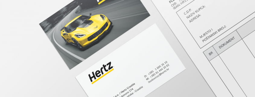 Branding za tvrtku Hertz Hrvatska