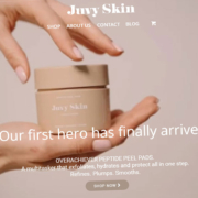 Juvy Skin E-Commerce stranica 1 juvyskin web shop 2